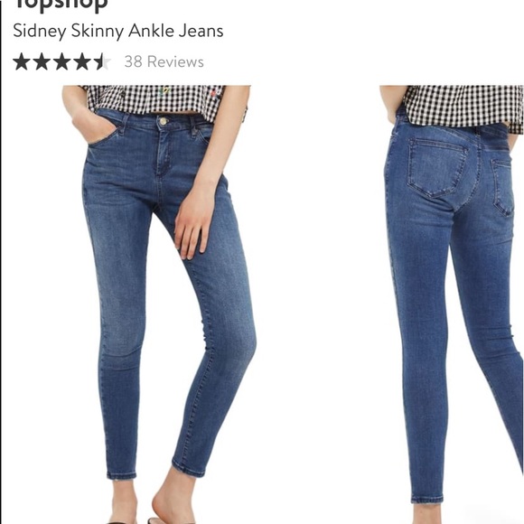 Topshop Midrise Sidney Jeans Nordstrom 